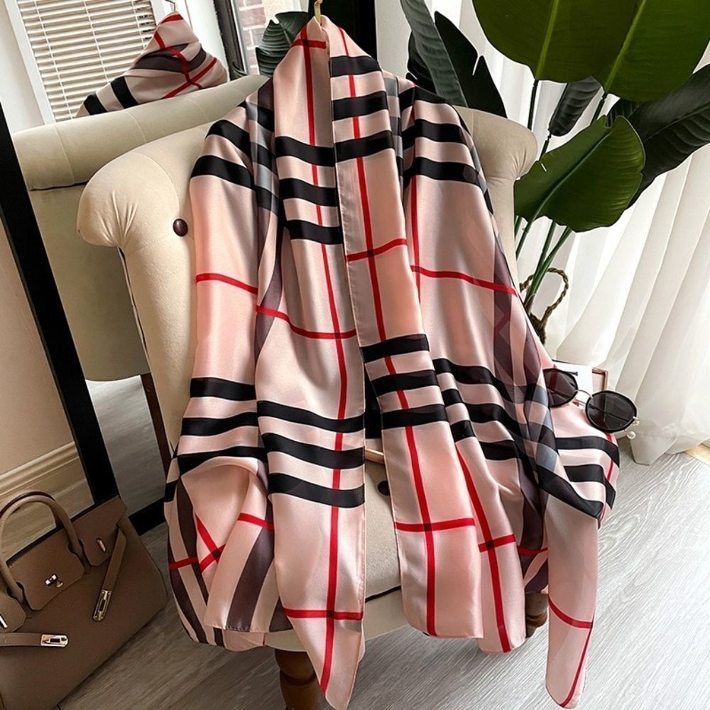 Long Silky Scarf - Picture 4 of 8